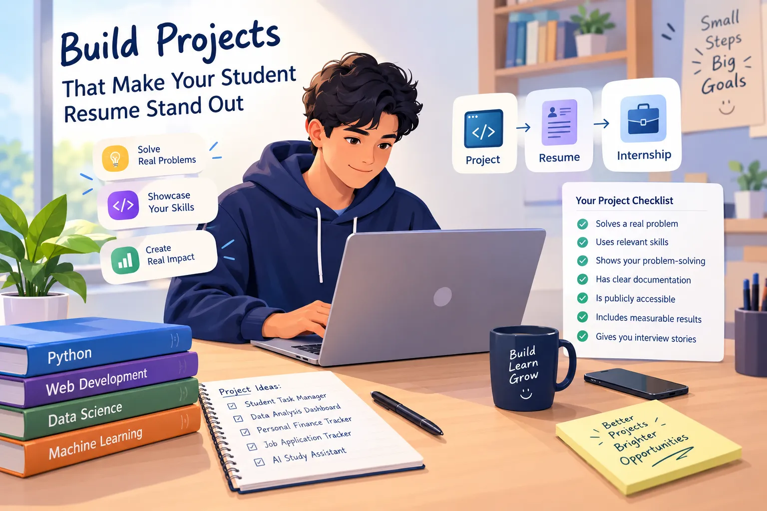 How to Build Projects That Make Your Student Resume Stand Out